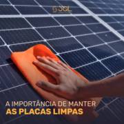 A importância de manter as Placas Solares limpas para não perder eficiência energética